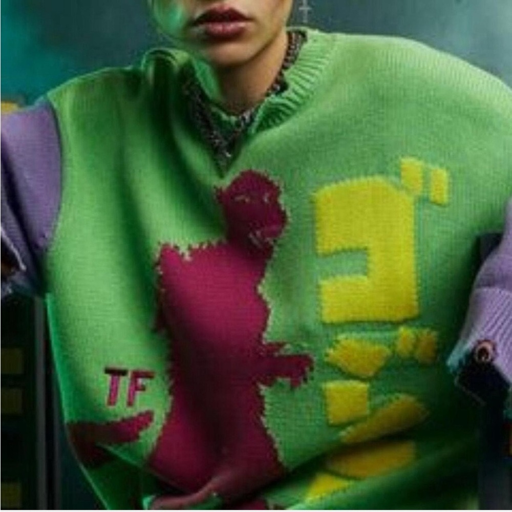 Teddy Fresh x Godzilla collab sweater new - Picture 9 of 9